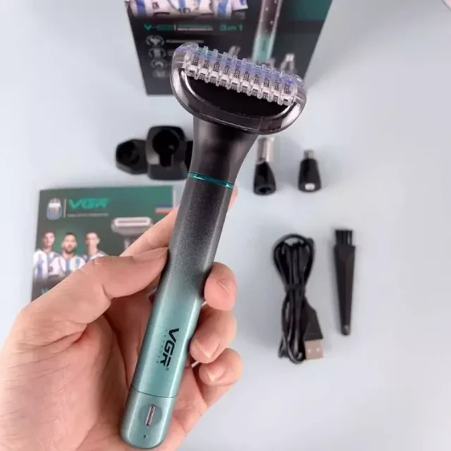 ماشین اصلاح وی جی آر مدل V-625 با تکنولوژی برش مستقیم و ضد آب